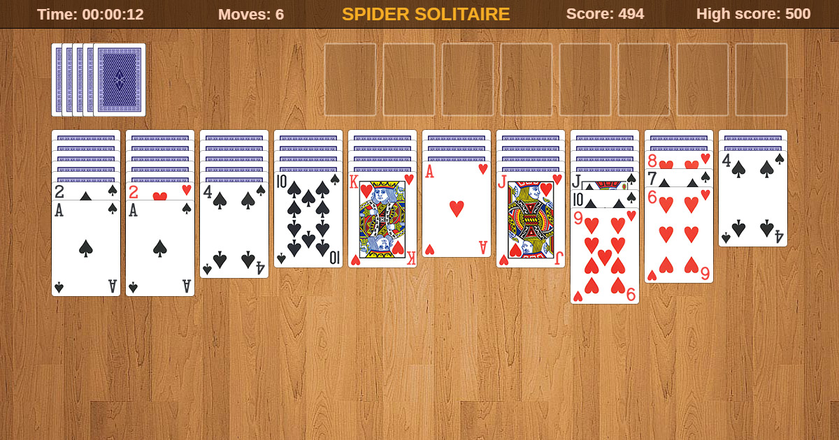 Free card games spades solitaire